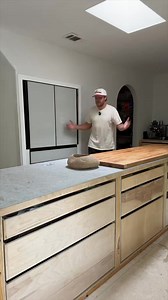 No knobs no probs baby! Making the handless drawer fronts of your dreams #diy #interiordesign #renovation #architecturaldigest | Ben Sitz | Facebook