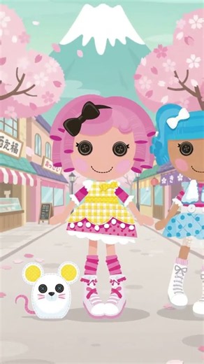 📸 Lalaloopsy Dolls Take a Japanese Street Photo