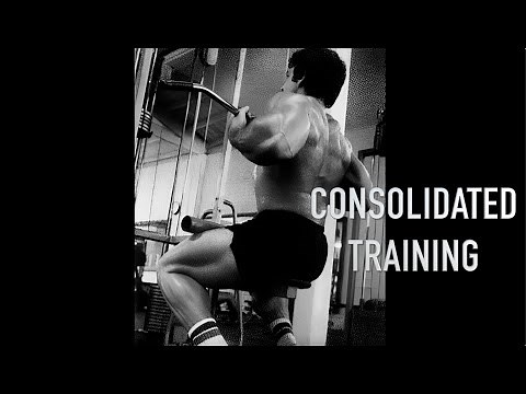 MIKE MENTZER: CONSOLIDATED TRAINING