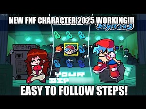 FNF NEW CHARACTER 2025!!! (Secret cutscene, new songs, epic characters!)