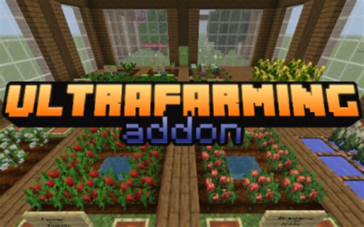 【基岩版模组推荐】原版农作物太少？试试这个？-农业(9分)