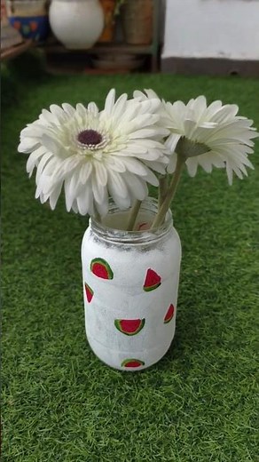 Recycle Jar Painting for Kids 🎨♻ Fun & Easy DIY Craft Ideas