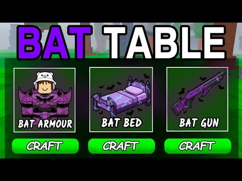 99 Nights But The Crafting Table Is BAT!