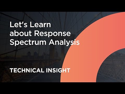 [Midas e-Learning] Midas Gen, Civil - Response Spectrum Analysis