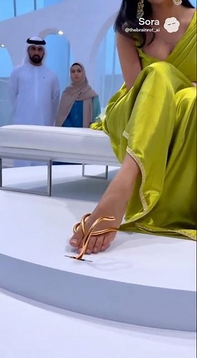AI Leather Shoe Transformation at Dubai Expo | Stunning Visual Process