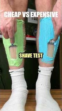 I tested cheap vs expensive razors?! 😱🪒