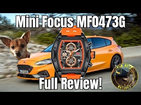 Mini Focus MF0473G Chronograph Watch Review