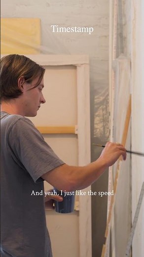 “I’m pretty much a strict acrylic painter” Full interview with Felix Benton available now