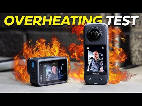 Insta360 X3 vs GoPro 11 - Overheating Test