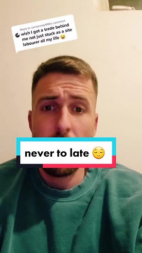 Reply to @ryanpreedy996 it's never too late buddy and there is nothing wrong with being a labourer a good one is hard to ce by these days #work #tiktok #plumbing #foryoupage #foryou #fyp