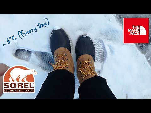 Sorel Men's Cheyanne Snow Boots Review (Freezing Day)