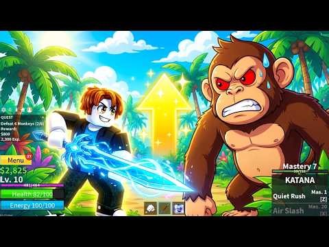 I Spent 30 Days CRUSHING Monkeys in Blox Fruits and Got RICH!