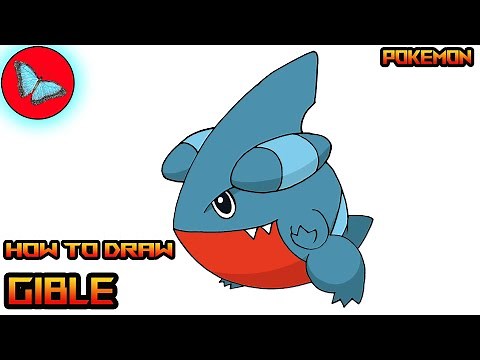 How To Draw Pokemon - Gible