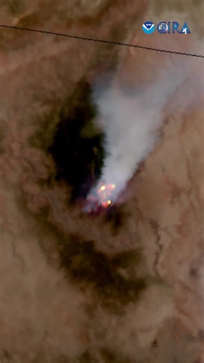 The Dragon Bravo Fire continues to burn on the North Rim of the Grand Canyon. Its has currently scorched over 55,000 acres. Details: This animation contains the GeoColor and Fire Temperature products from the JPSS weather satellites. It spans the three day period from 19:30 UTC on 2025-07-24 to 20:20 UTC on 2025-07-27. | Cooperative Institute for Research in the Atmosphere