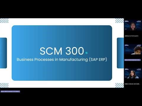 Webinar In Action: Understanding SAP SCM100 & SCM300 | SI-46-ERP