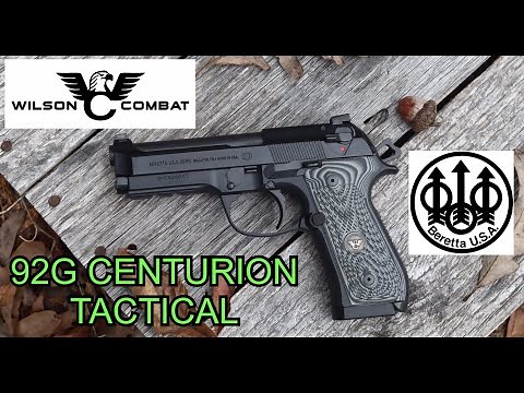 Wilson Combat / Beretta 92G Centurion Tactical Test & Review / Best looking Beretta pistol?