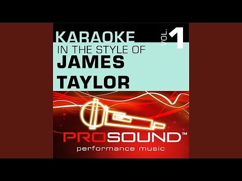 How Sweet It Is (To Be Loved By You) (Karaoke Instrumental Track) (In the style of James Taylor)