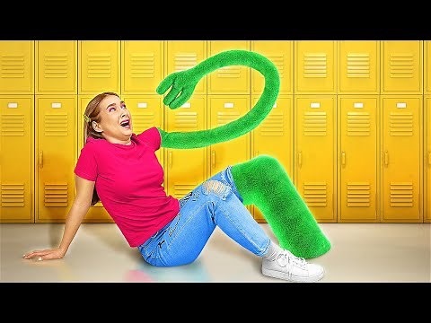 RAINBOW FRIENDS ARE ALIVE || Transformation Into a Green! Parenting Ideas & DIY Crafts by 123 GO!