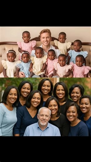 6.2K views · 26 reactions | He Adopted Nine Black Girls in 1979—46 Years Later, Meet Them Now Back in 1979, a single man made headlines by adopting nine young black girls, defying social norms and expectations. Now, 46 years later, their incredible journey—from troubled beginnings to successful, inspiring lives—will leave you wondering: how did one bold act of love transform the futures of an entire family? | The Golden Generation | Facebook