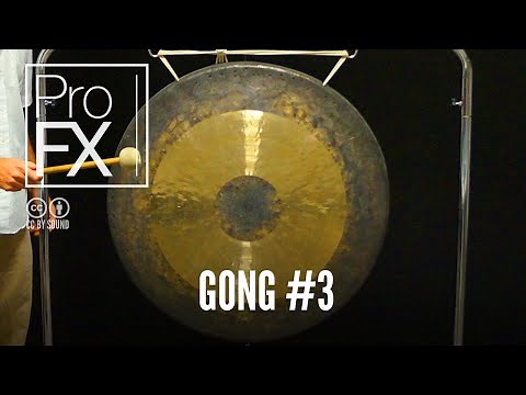 Gong sound effect (3) | ProFX (Sound, Sound Effects, Free Sound Effects)