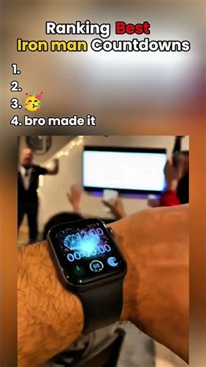 Ranking Best Iron man Countdowns #best