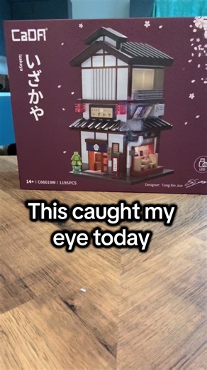 Found this CaDA brick set today… tempted to try it 👀 #cada #lego #bricktok #toycommunity #fyp