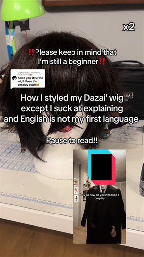 Odpowiadanie użytkownikowi @🦀 Pls don’t mind the mess I’m to lazy to clean it all Hope it’s understandable at least a bit @🦀 tutorial you asked for ^^ #dazaiosamucosplay #dazaiosamu #tutorial #fyp #bsd