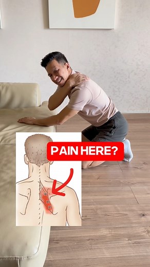 Rhomboid pain relief with this incredible stretch!! 🤩🤩🤩 | Physical Therapy Session