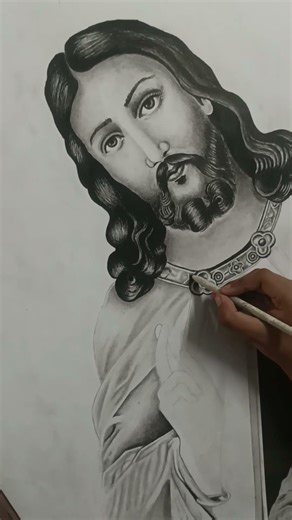 how to draw jesus | How to draw Crucifixion of Jesus | jesus drawing step by step | pencil shading