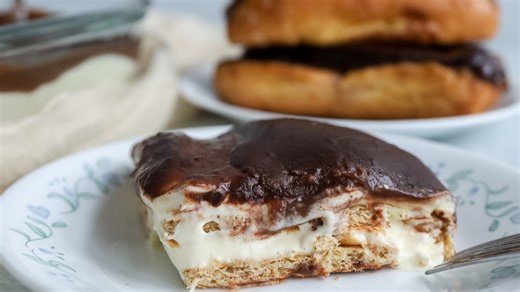 Simply Sweet No-Bake Eclair Cake Recipe - Tasting Table