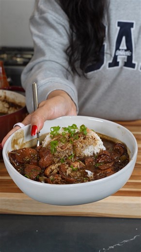 89K views · 355 reactions | Chicken & Andouille Sausage Gumbo | Hungry Mockingbird | Facebook