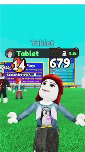 The Most Stressful Spelling Bee Round 😰 #roblox