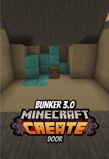 Exploring Bunker 3.0 in Minecraft with Create Mod