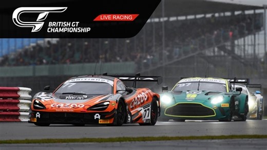 Live - Silverstone 500 - Qualifying - British GT Videos