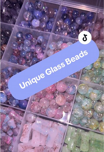Unique Glass Beads for Crafts and Jewelry Making