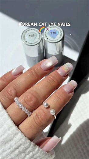 Clean nail look z małym twistem 💫🤭🌈