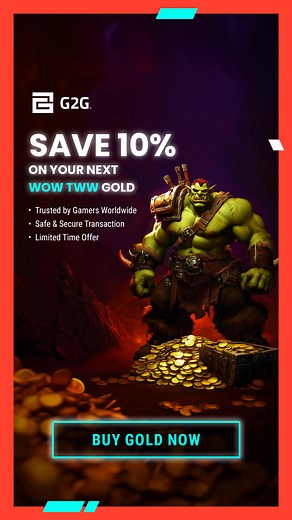 Purchase WoW Gold Today. Get your gold instantly 🔥 Tap below! | G2G