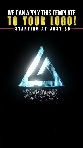 ✨ Water Logo Reveal – Fluid & Splash Intro Animation "E581"