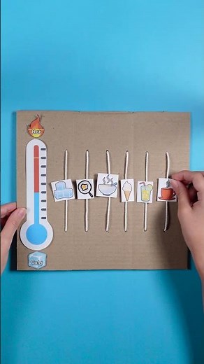 Crafty Temperature Challenge: Hot vs. Cold! 🔥❄️