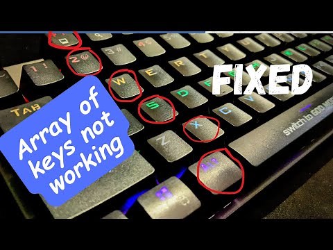 Multiple Keys Not Working Mechanical Keyboard | Cosmic Byte