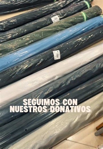 Donación de 500 m de microfibra para uniformes médicos en Venezuela