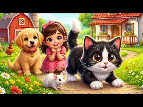 Meow Meow Billi Karti Meow | म्याऊँ म्याऊँ बिल्ली करती म्याऊँ | Hindi Rhyme For Kids | Viral Rhymes