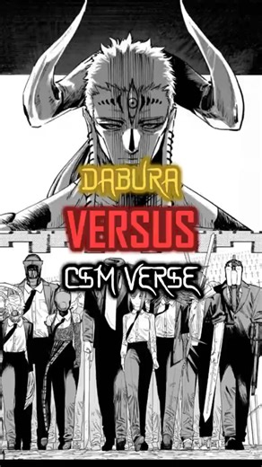 Dabura (Modulo Ch. 23) vs CSM Verse #jjk #chainsawman