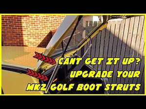 MK2 Golf Boot Strut Upgrade – Small Change, Big Difference!