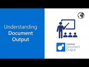 Understanding Document Output