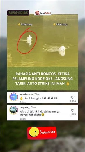 Mancing Mania Wajib Punya Pelampung ini #viral