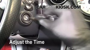 How to Set the Clock / Change Time on a 2003 Mini Cooper 1.6L 4 Cyl.