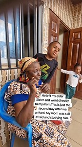 1.1M views · 10K reactions | My mom's first encounter with Aiden when we just arrived. #autismawarenesss | Aiden and Favour's own separate worlds | Facebook