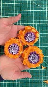 🌸Beautiful Flowers From Nothing But Paper 🌸