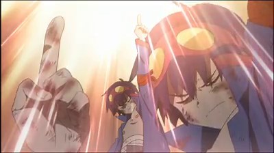 I'm not my bro, I'm me! Simon the digger! Always a classic - Gurren Lagann. 👆🔥 http://mad.mn/ttgldvd | Crunchyroll Store Australia